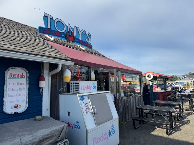 Casual Boardwalk Vibe with Outdoor Seating and Ocean Breezes