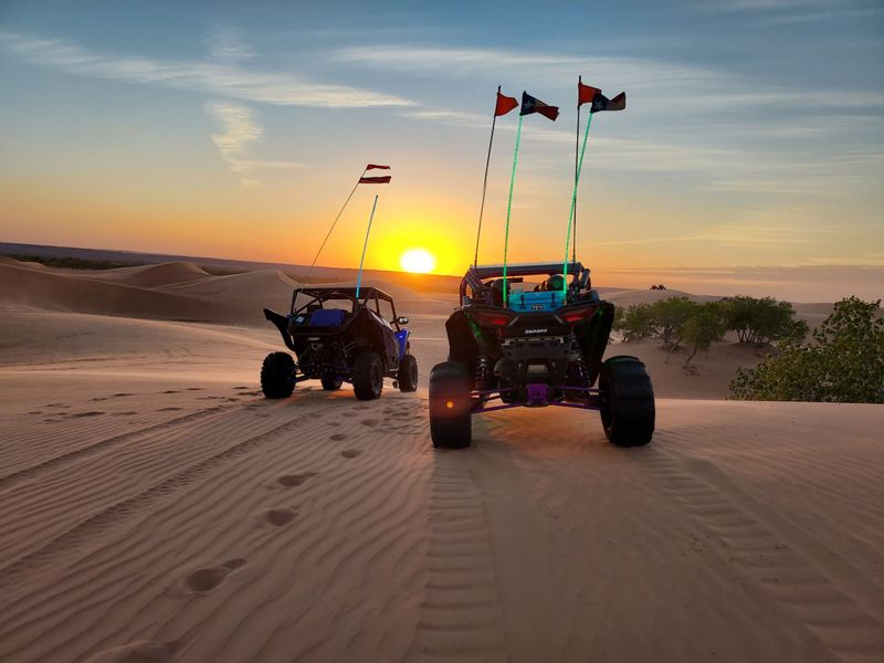 Camping Under Vast Skies