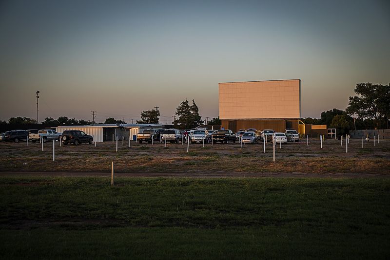 Massive Outdoor Screen and Clear Viewing