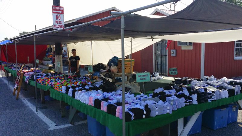 Massive Indoor and Outdoor Vendor Space That Goes On Forever