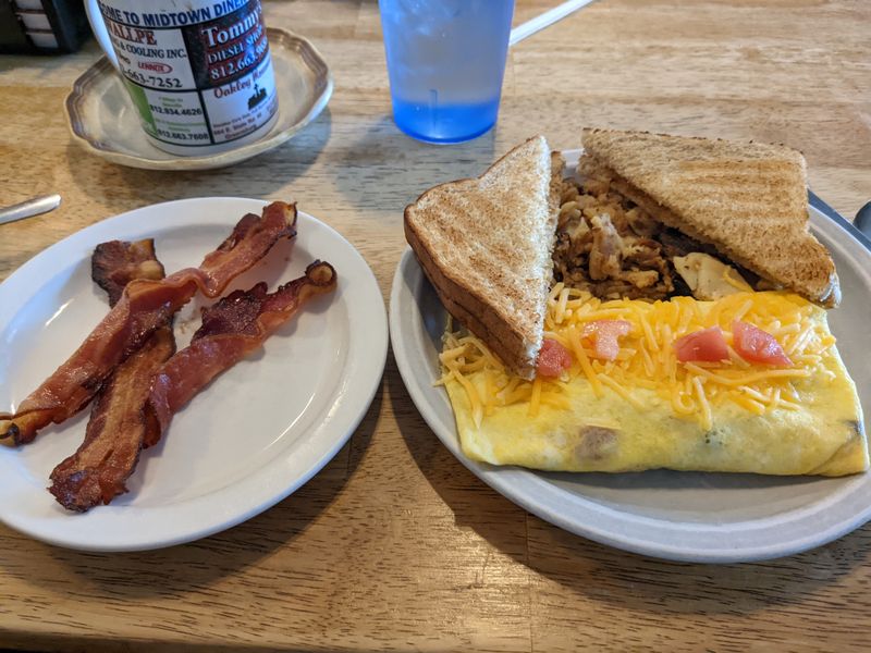 Schedule Stops at Small-Town Cafes and Local Diners