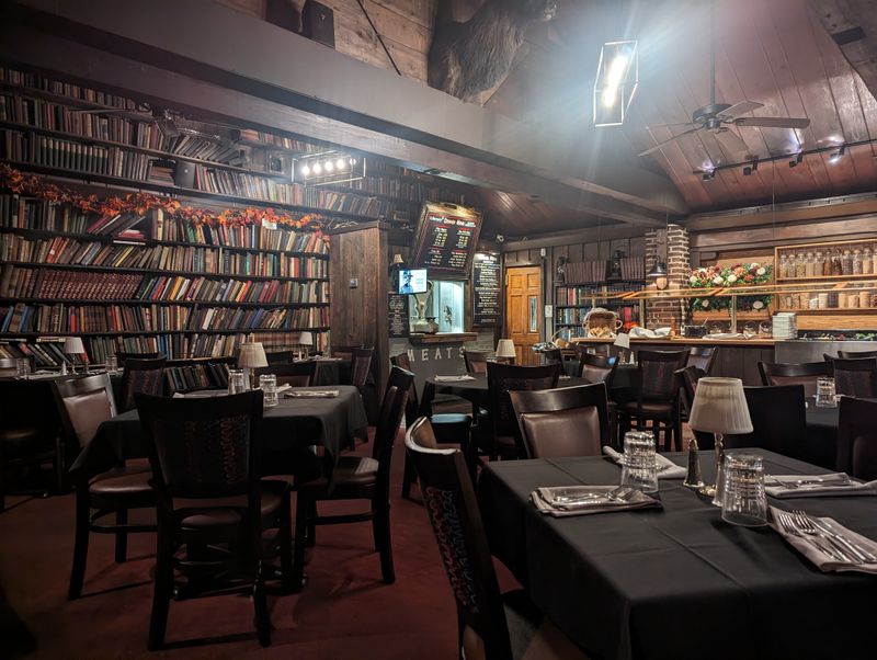A Bookish Steakhouse Like No Other