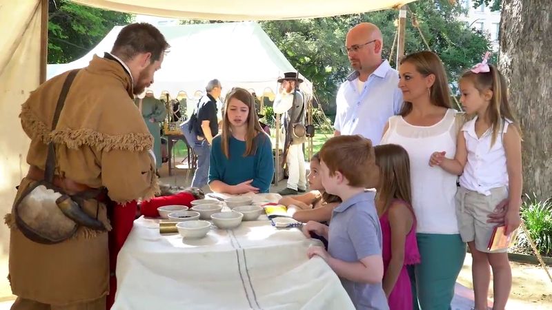 Living History Demonstrations Bring Authenticity