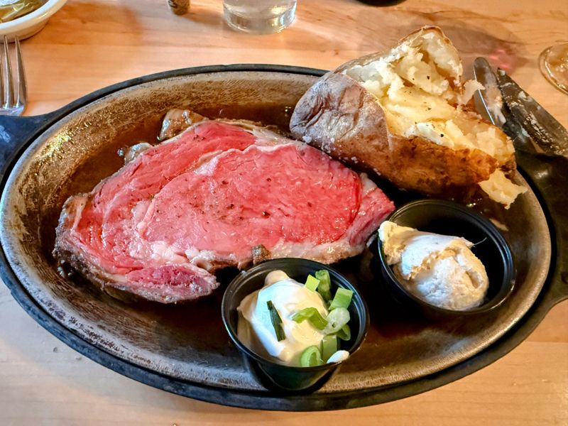 The Prime Rib Is Perfectly Cooked Every Single Time