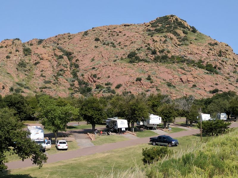 Camping Areas with Mountain Views
