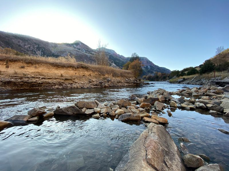 Penny Hot Springs Beside The Highway