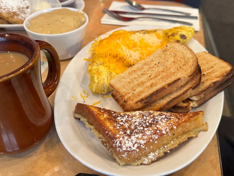 Extensive Menu with 35 Types of Omelets