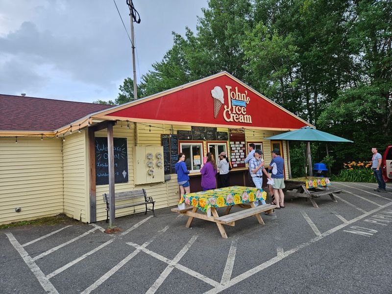 John's Ice Cream Booth