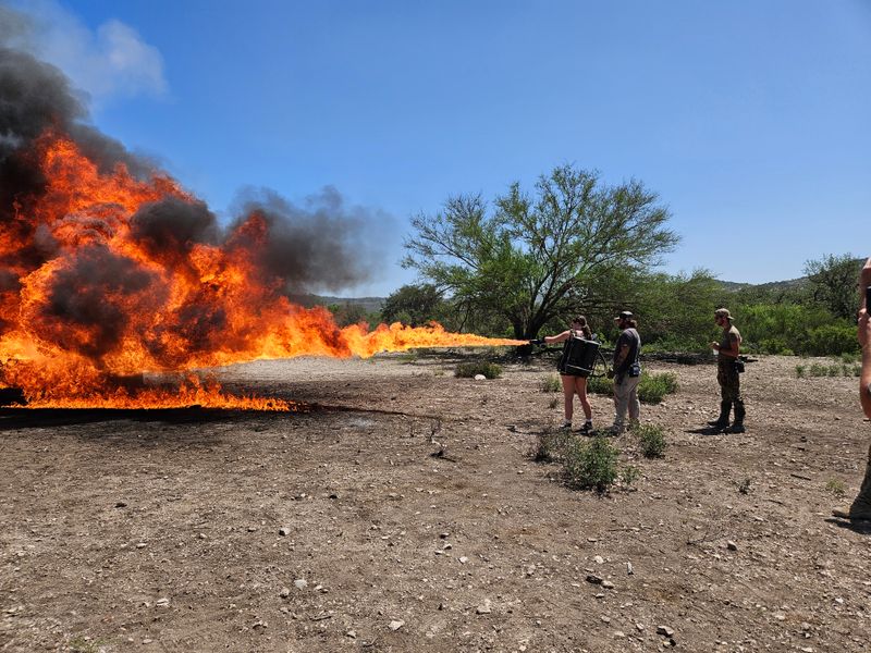 Flamethrower Experience