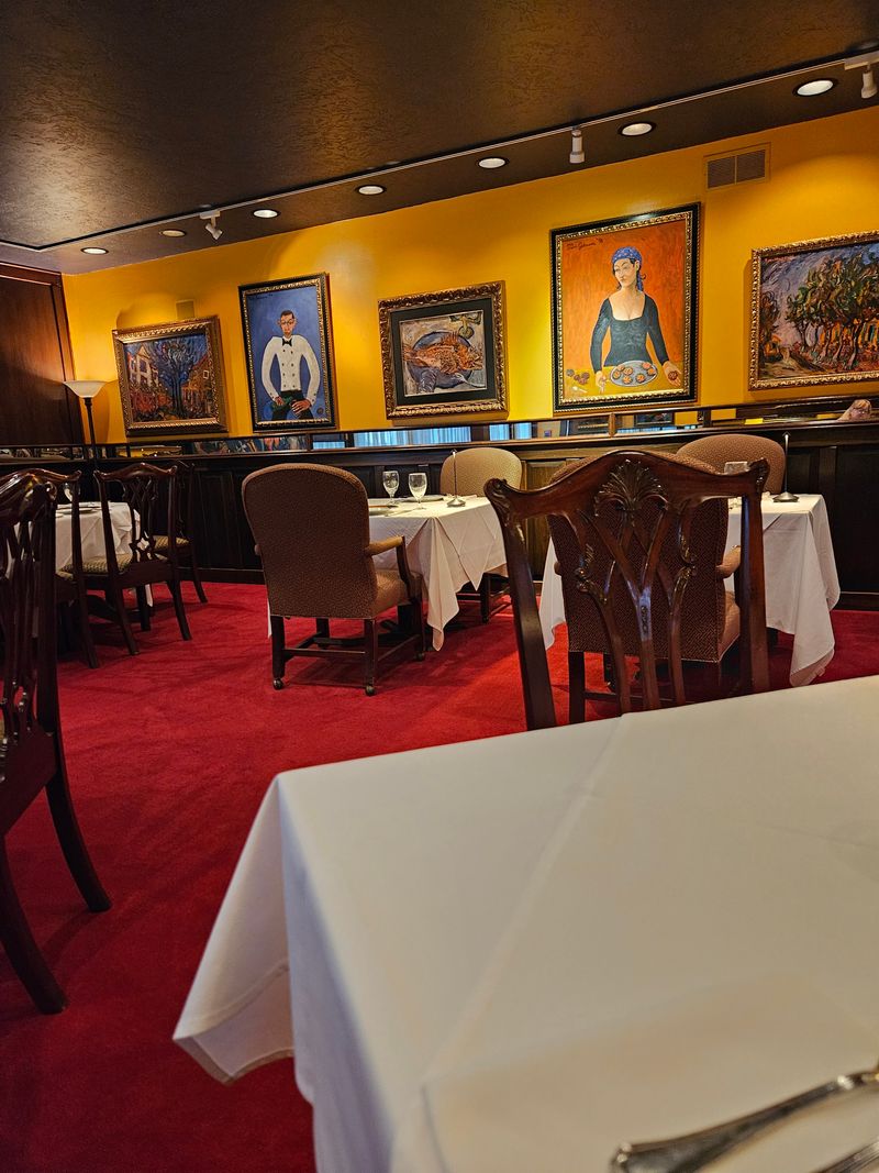 Curated Art Collection Creating Visual Interest Throughout