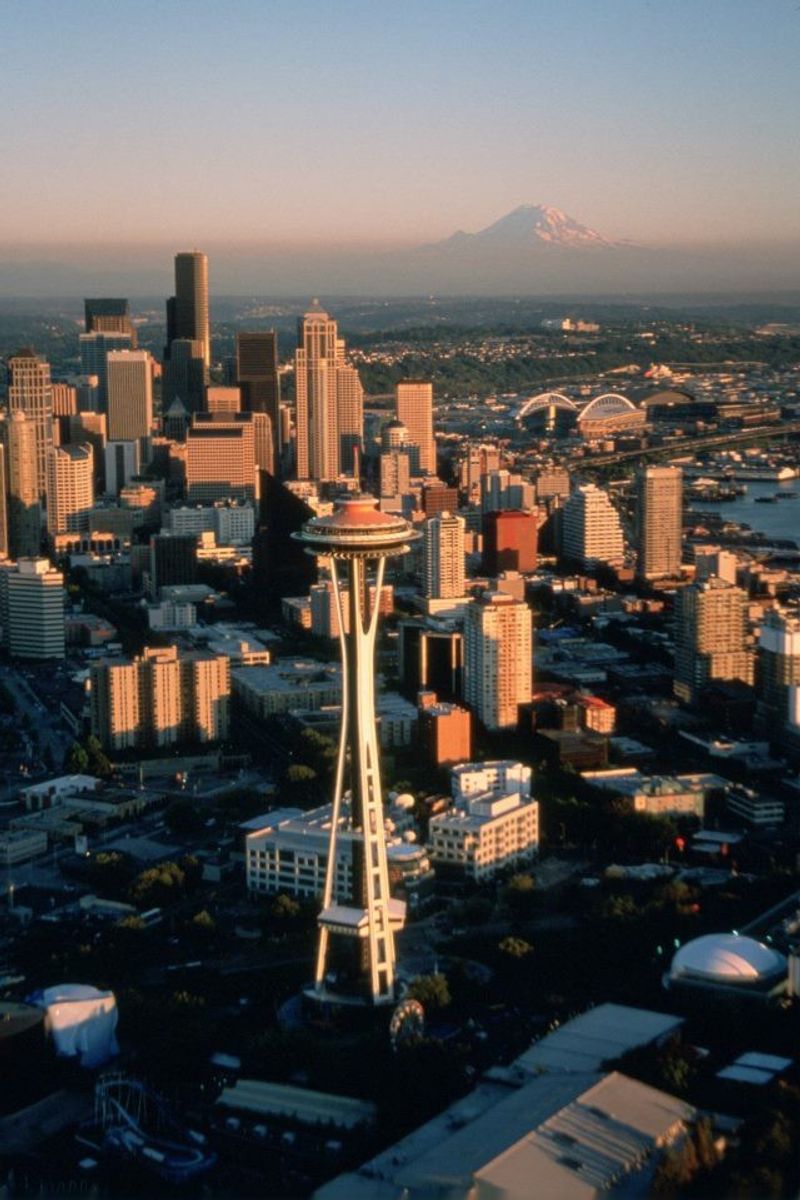 Where The Park Sat Beneath The Space Needle