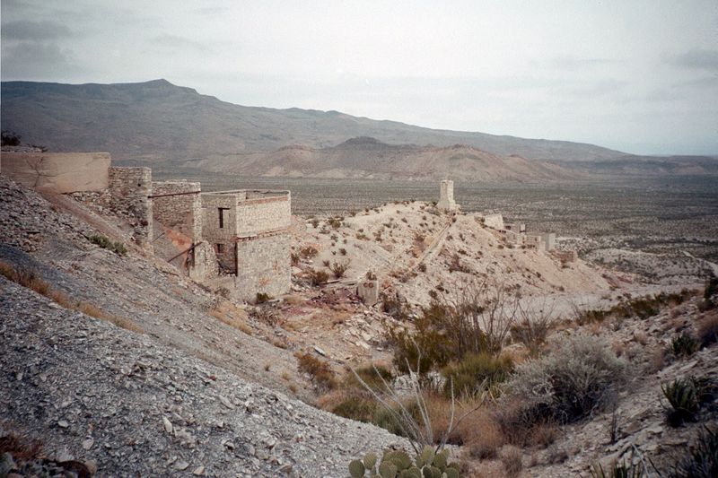 Big Bend National Park, Mariscal Mine Within Big Bend
