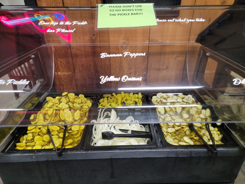 The Legendary Free Pickle Bar