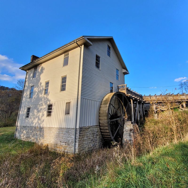 White's Mill Grinds Grain the Old Fashioned Way