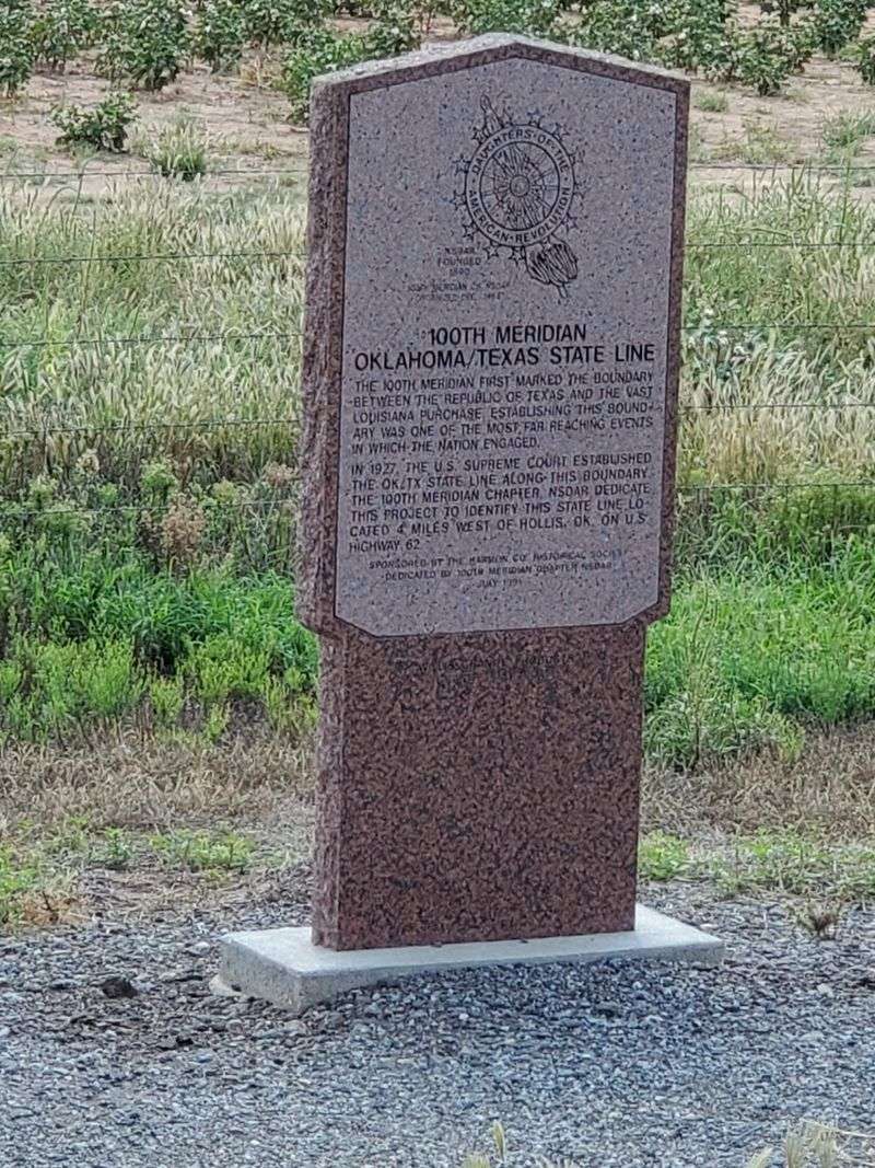 Texola Straddles the Oklahoma-Texas Border