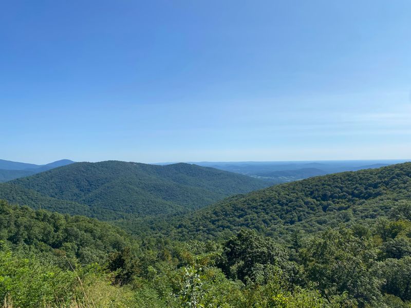 Rockfish Gap at the Southern End of Skyline Drive