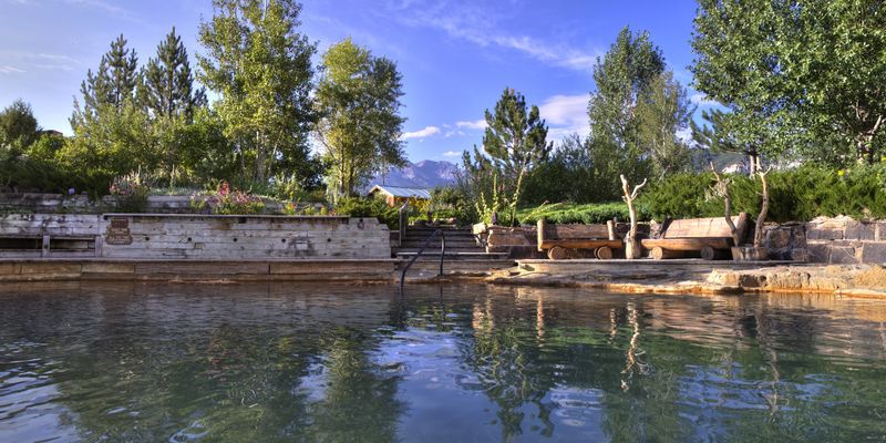 Orvis Hot Springs Under San Juan Peaks
