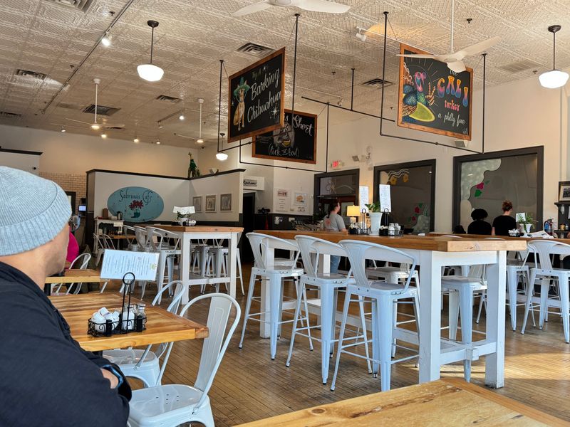 Cozy Atmosphere Inside A Historic Building