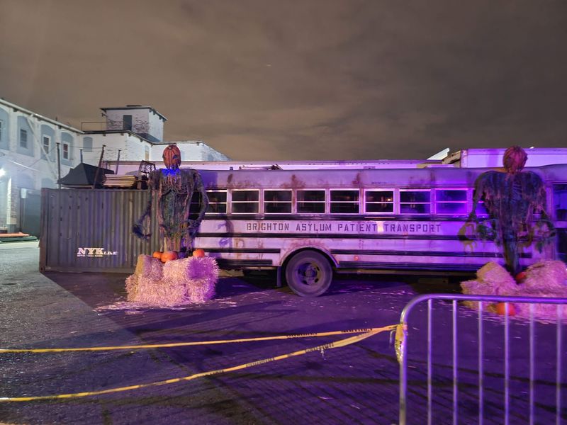 Additional Midway Activities Including Axe Throwing and Horror Museum