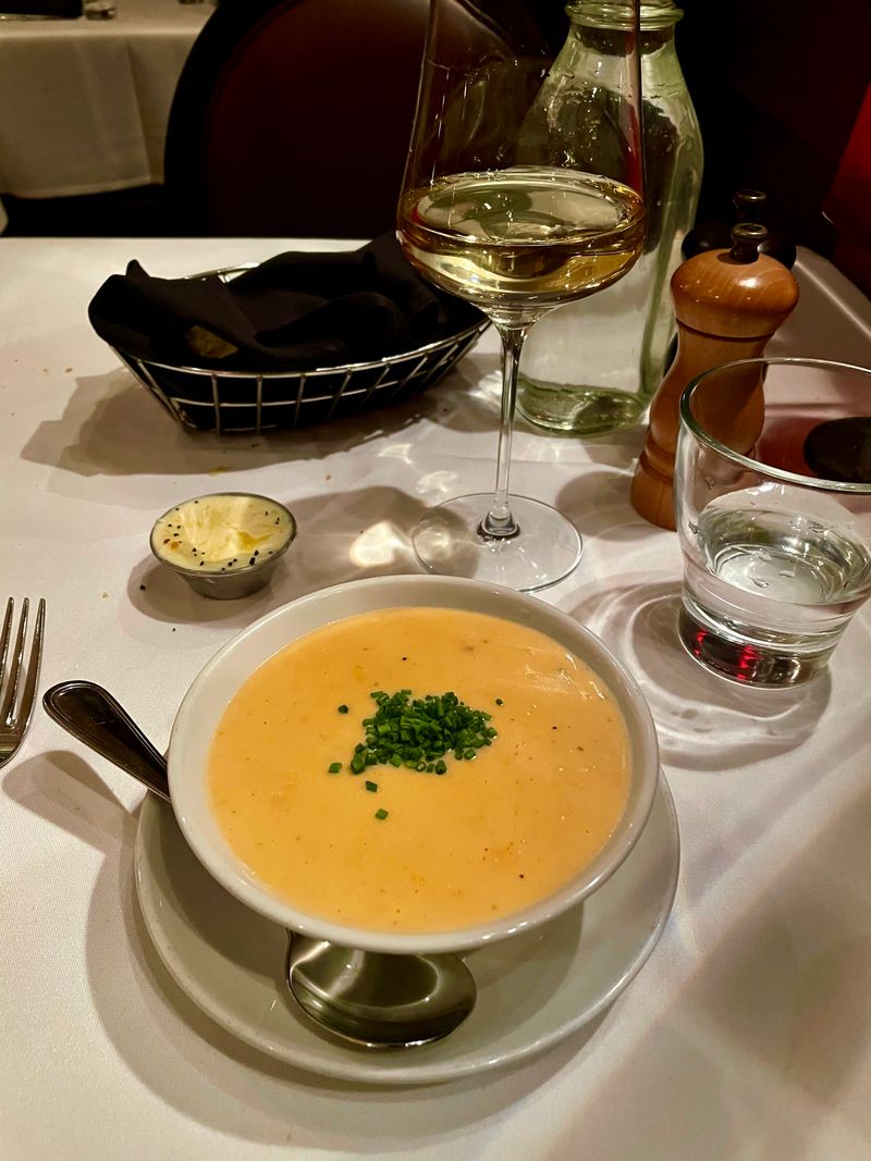 Complimentary Navy Bean Soup That Steals the Show