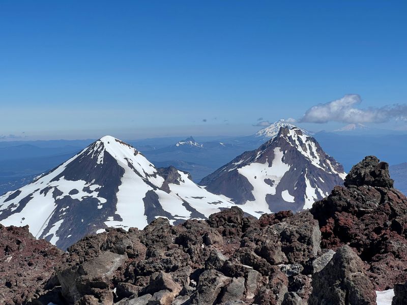 North Sister and Middle Sister