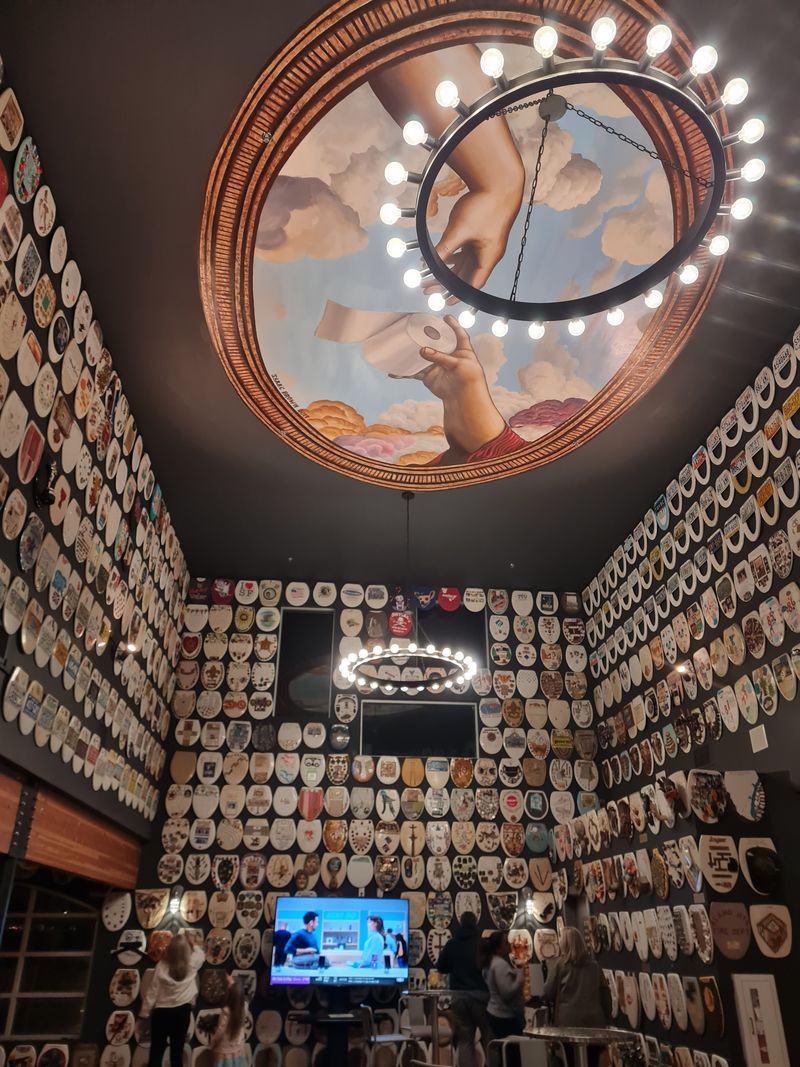 Barney Smith's Toilet Seat Art Museum in Colony