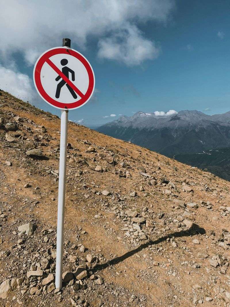 Ignoring Closed Trails Does Not Impress Locals