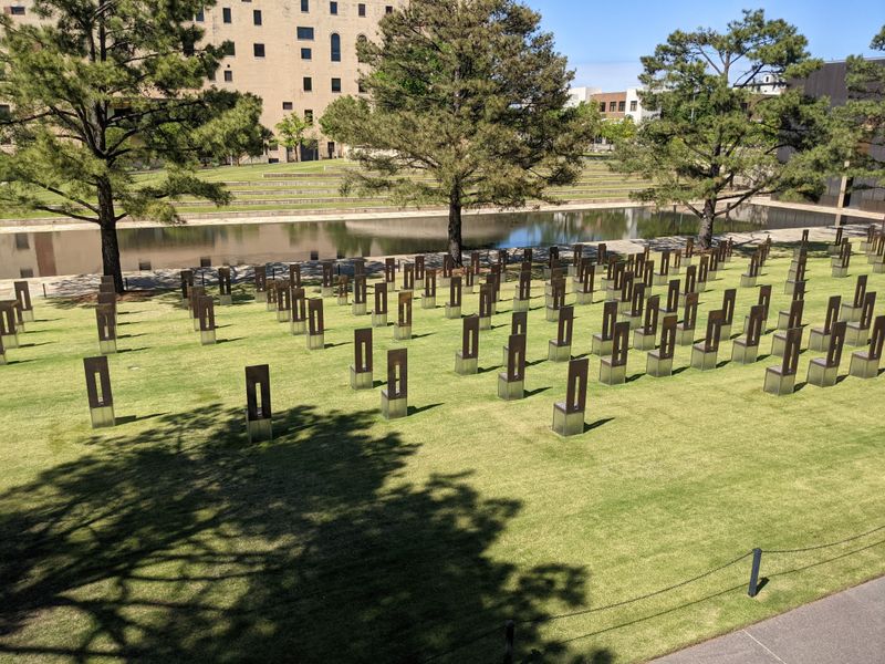 Oklahoma City National Memorial Draws Reflective Visitors