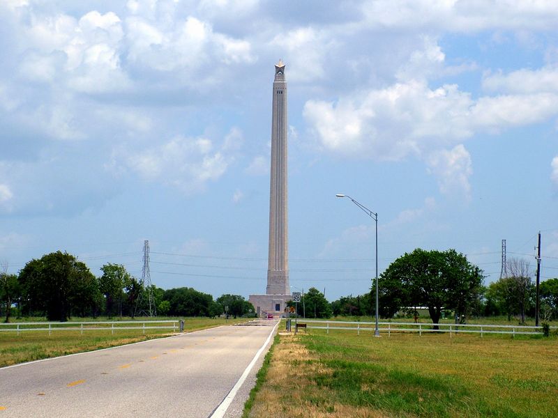San Jacinto Monument near Houston