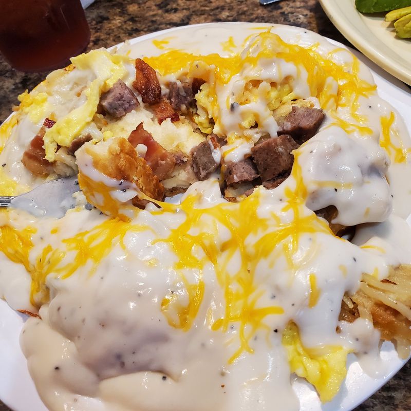 A Breakfast Scrambler That Defies All Portion Expectations