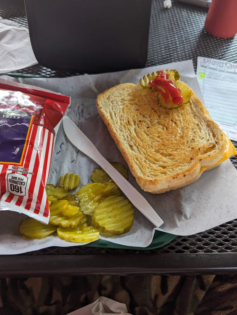 The Quirky Kids Menu with Grilled PB and J