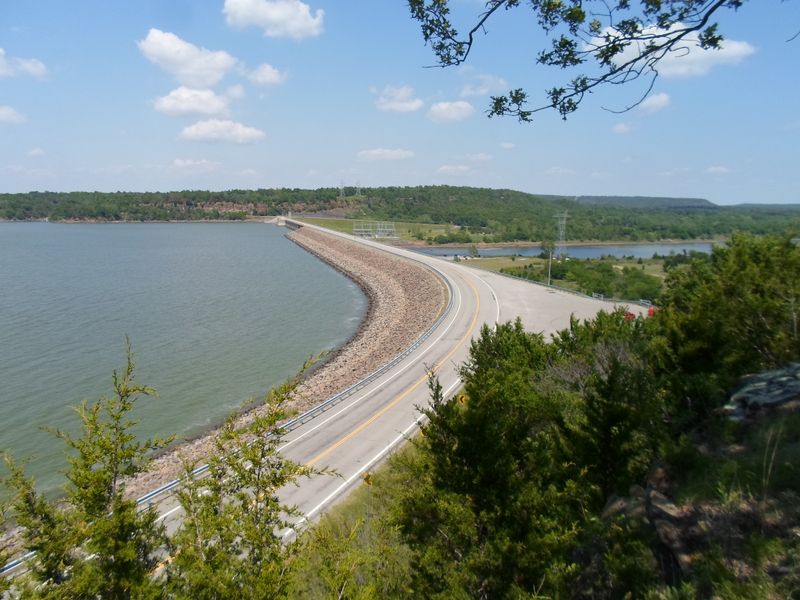 Submerged Roads That Once Connected Communities