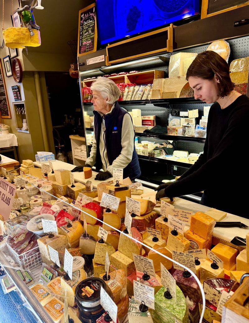 The Cheese Shop in Colonial Williamsburg