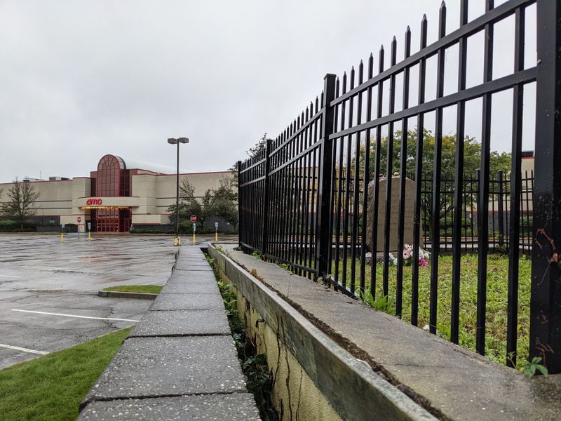 The Grave in the Road (Nancy Kerlin Barnett Grave)