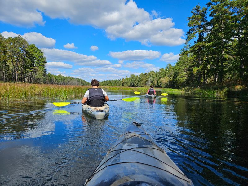 Kayaking and Canoeing on the Beautiful Batsto Lake
