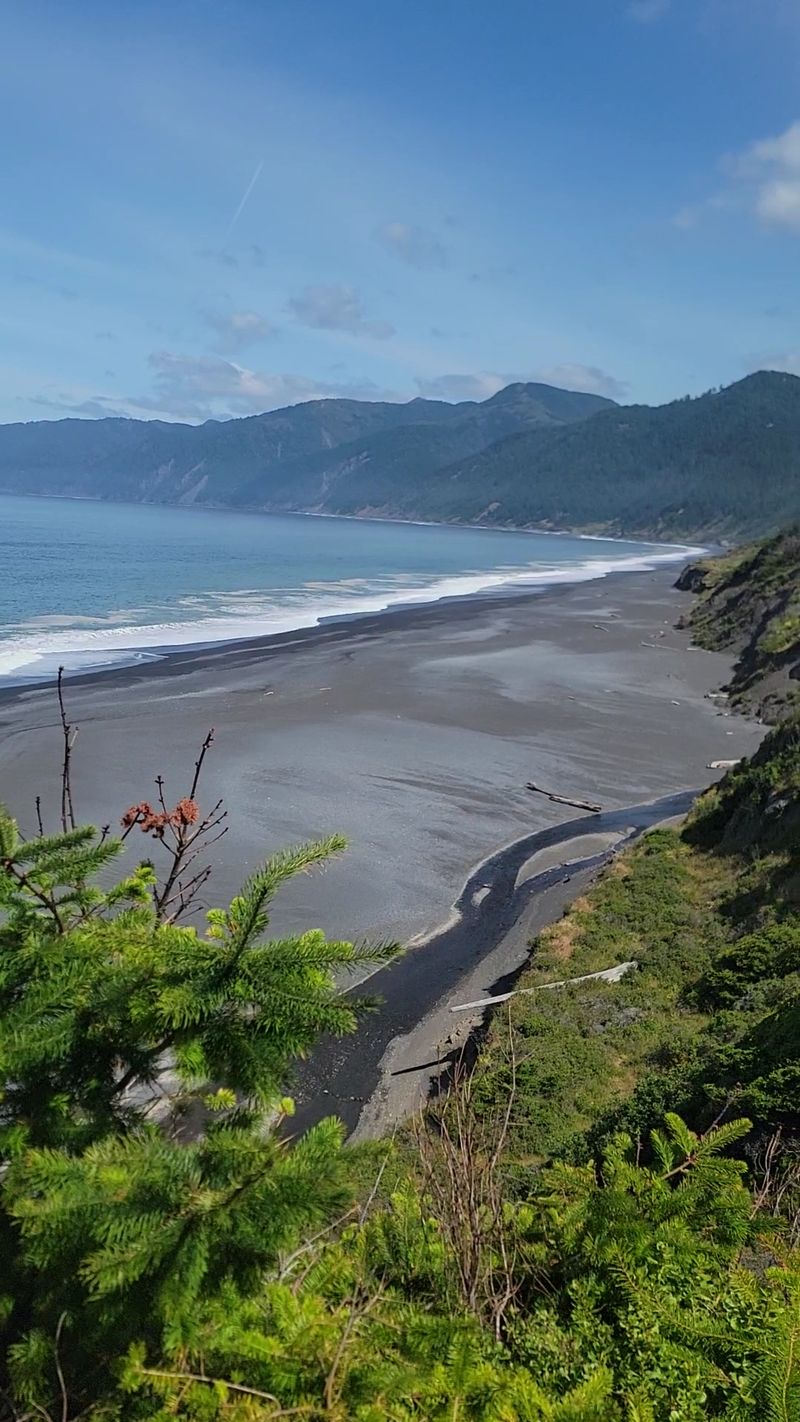 Steep Descent Makes Reaching The Beach Feel Earned