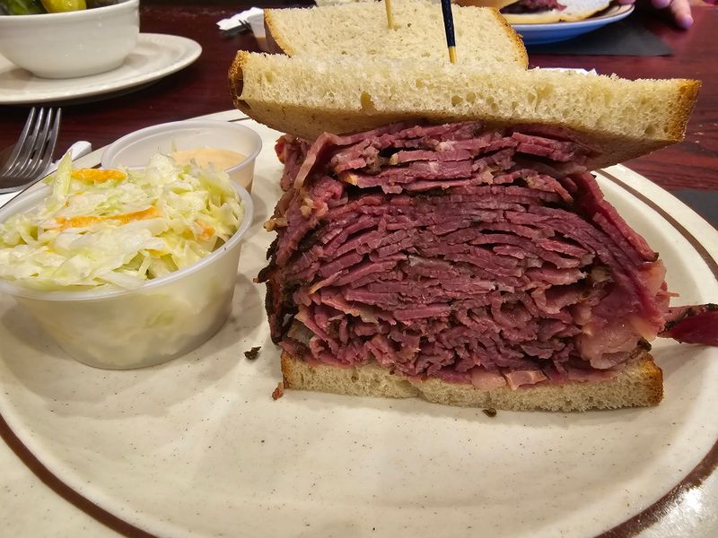 Towering Pastrami and Corned Beef Sandwiches