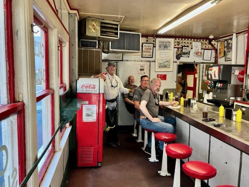 The Counter Seats Only Ten People at a Time