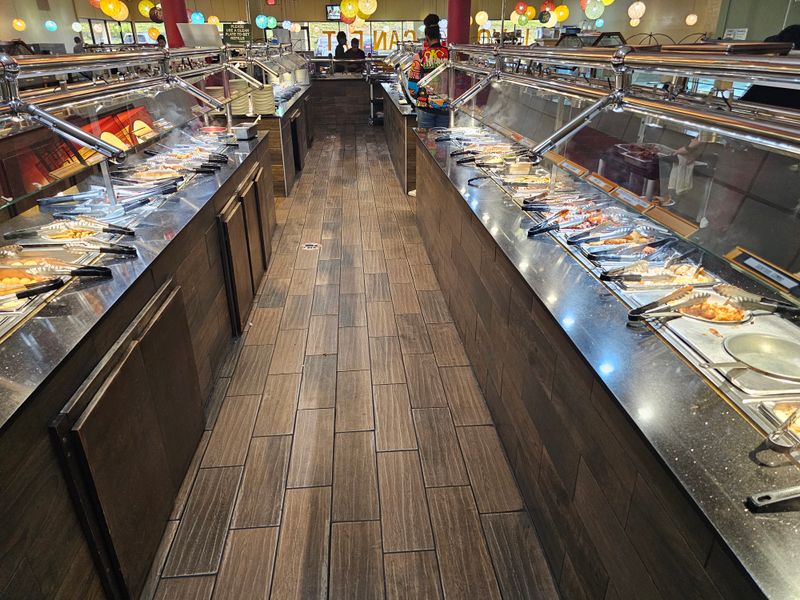 A Sprawling Buffet Setup That Defies the Ordinary