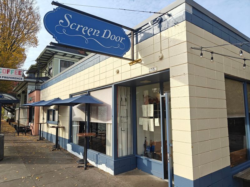 Screen Door in Portland's Eastside
