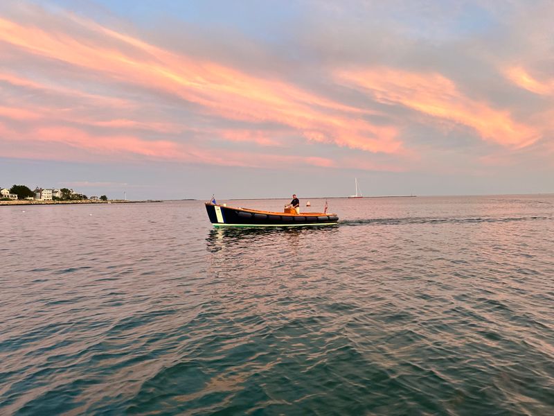 Moonlight Alters Familiar Waterfront Views