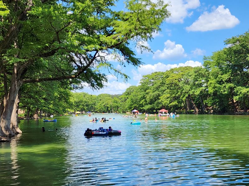 The Frio River Became an Overcrowded Floating Zoo