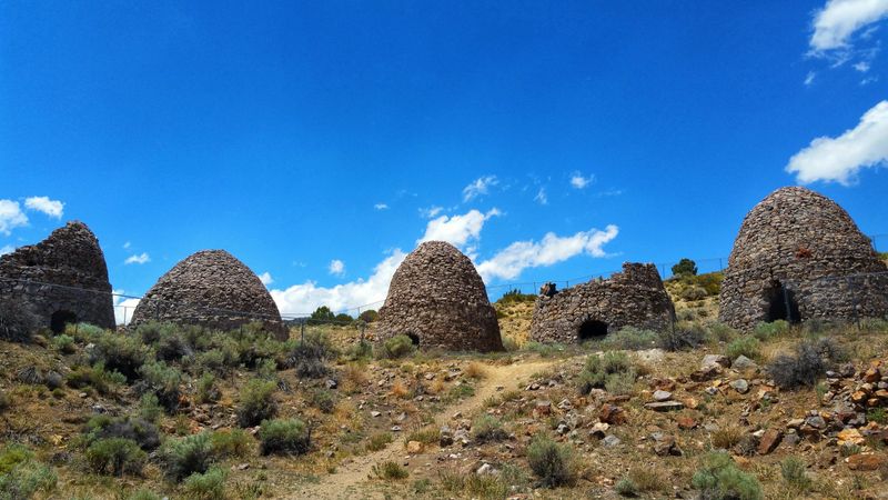 Desert Road That Suddenly Ends In Ruins