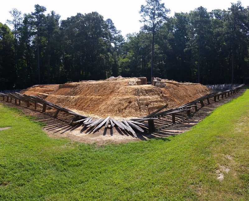 Original Structures Show Authentic Battlefield Conditions