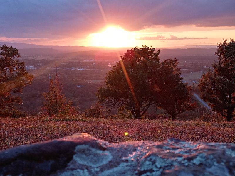 Camping Among Ancient Ridges and Mysterious History