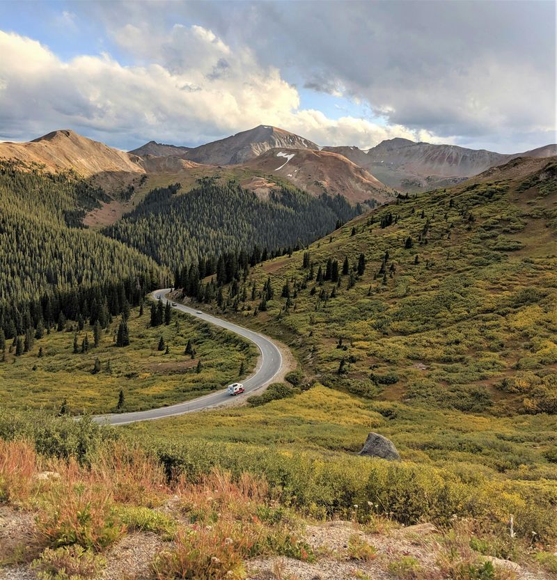 Stopping On Mountain Roads For Photos Can Be Illegal