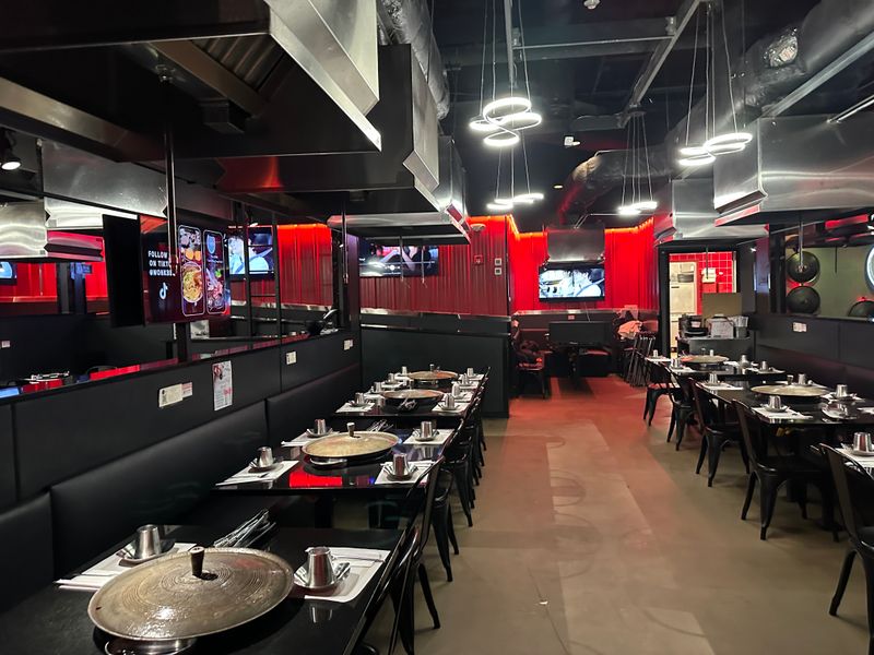 Interactive Tabletop Grilling Experience