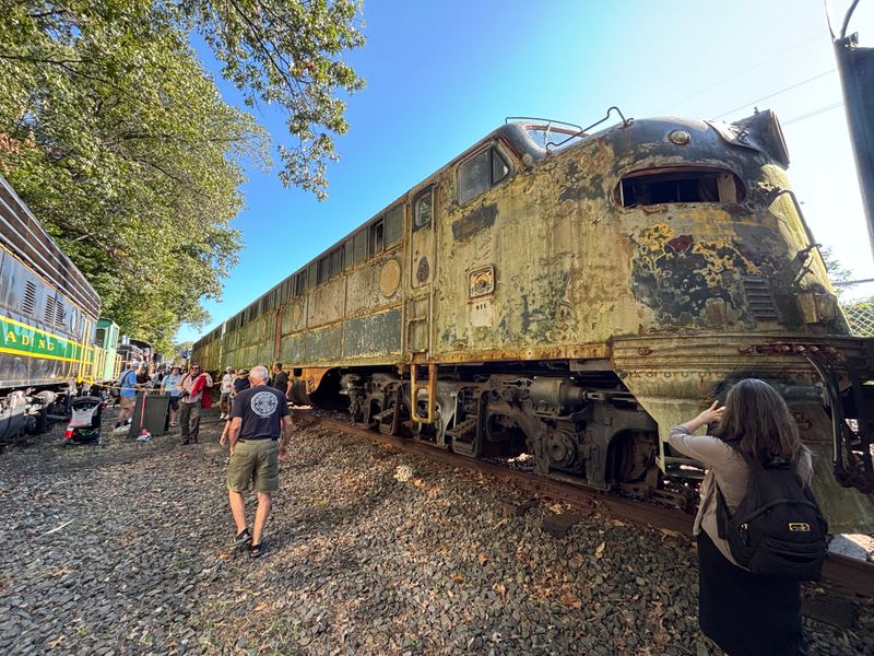 A Hidden Rail Yard Frozen in Time
