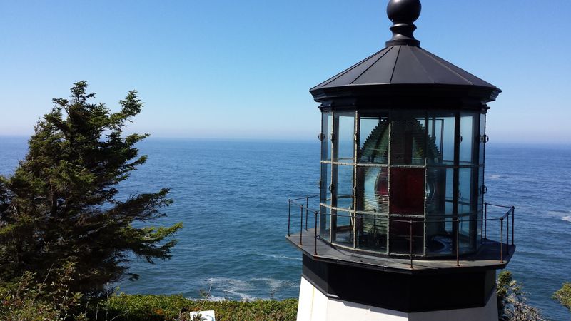 Cape Meares Lighthouse Stands Guard Over the Pacific
