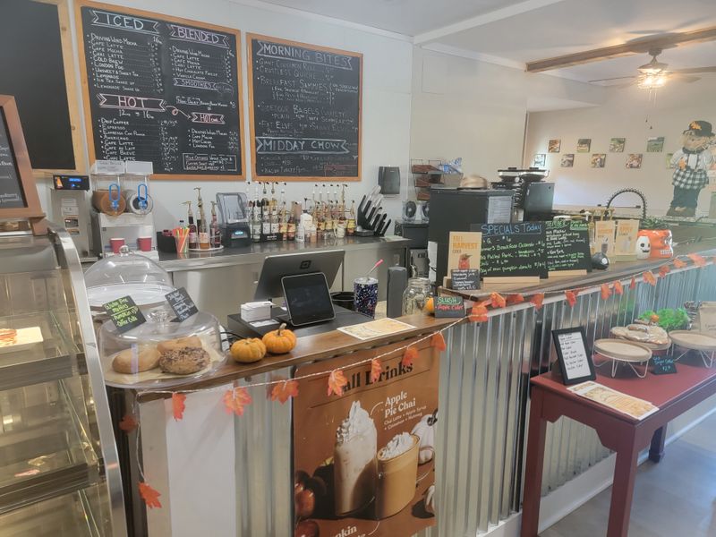 Cozy Winter Café with Homemade Comfort Food